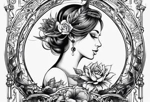 World of books tattoo idea