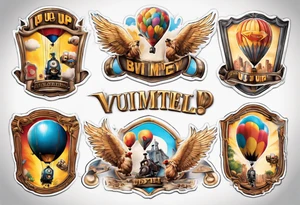 up! movie tattoo idea