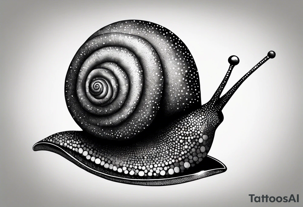 Snail wearing a pirate hat tattoo idea