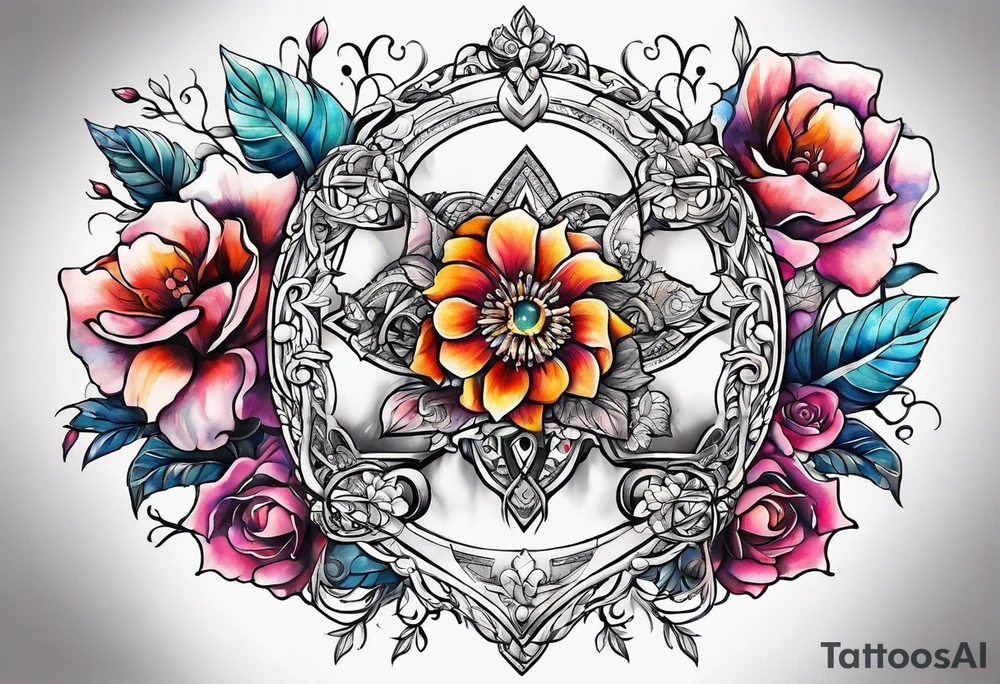 something that symbolises hope and includes the following wording "fuck cancer" tattoo idea