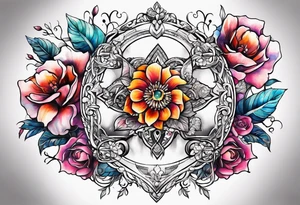 something that symbolises hope and includes the following wording "fuck cancer" tattoo idea