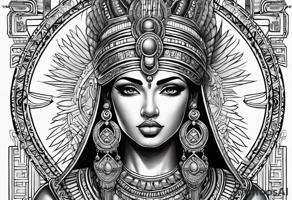 Egiptian godess tattoo idea
