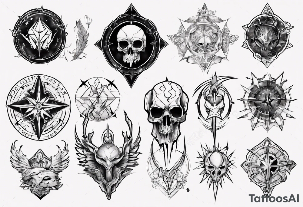 Destiny tattoo idea