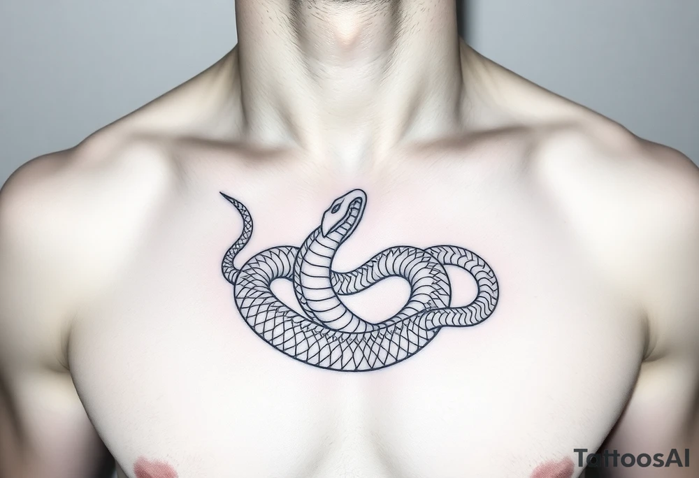 serpent tattoo idea