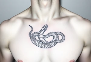 serpent tattoo idea