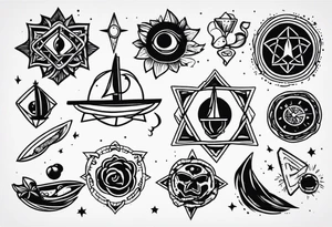 Wound tattoo design tattoo idea