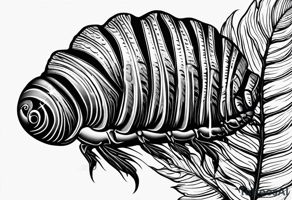 Trilobite fern tattoo idea