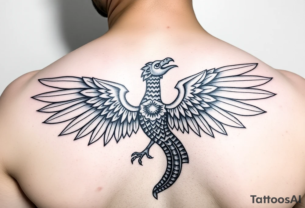 Quetzalcoatl tattoo idea
