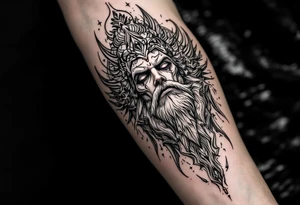 dmt deity tattoo idea