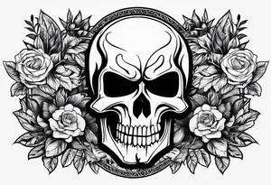 Manners Maketh Man with Punisher emblem tattoo idea