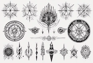 The Awen tattoo idea