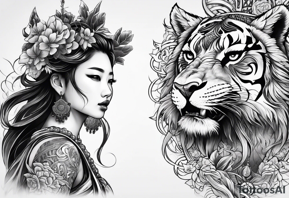 South Korean tattoo idea