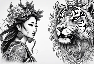 South Korean tattoo idea