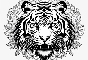 Tiger tattoo tattoo idea