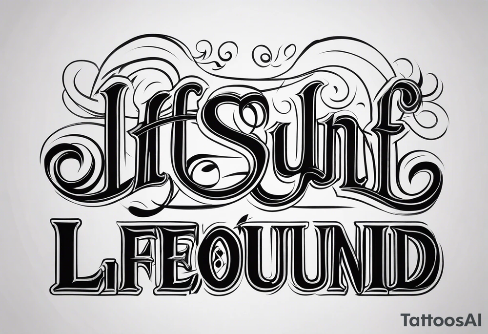 Lifesound, armband tattoo idea