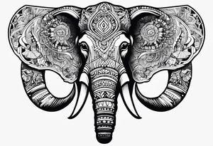 mammoth tattoo idea