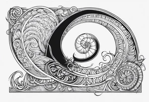 nautilus self peace tattoo idea