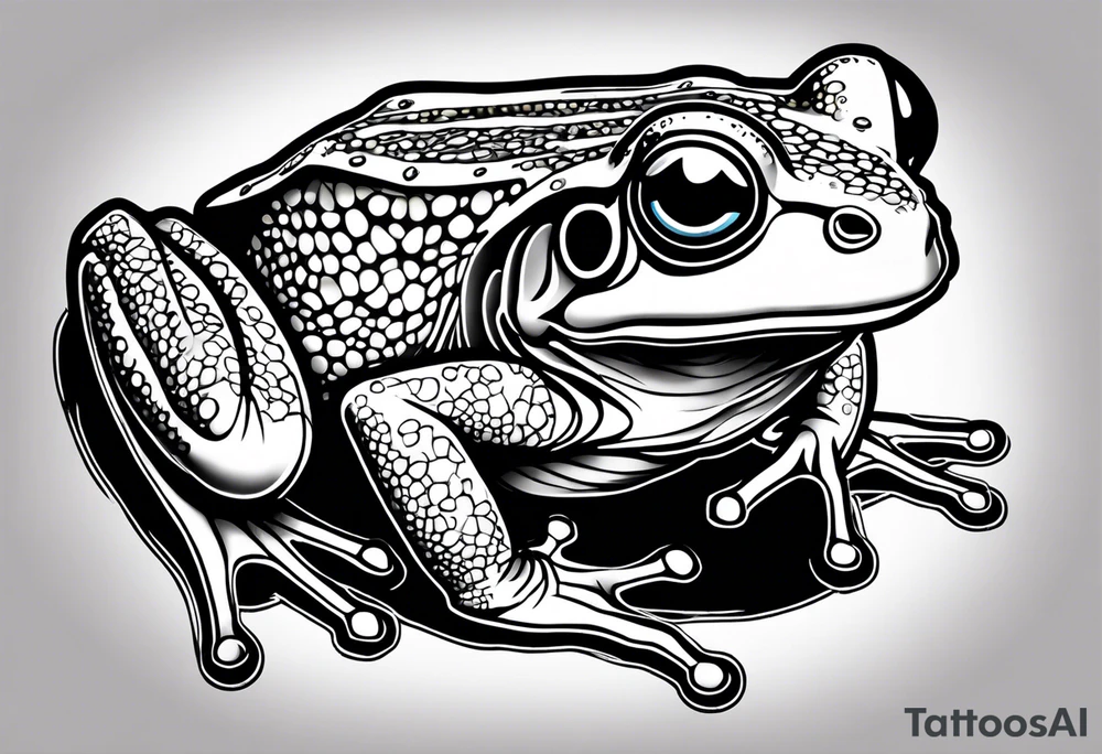 frog tattoo idea