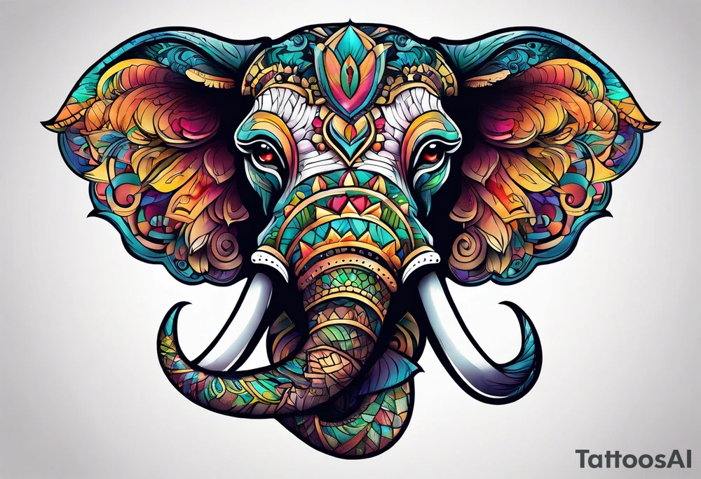 Animal cute tattoo idea