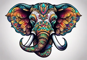 Animal cute tattoo idea