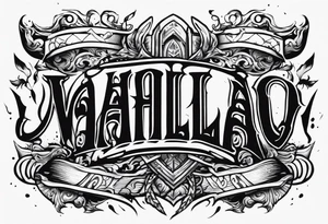 valhalla wounded sword tattoo idea