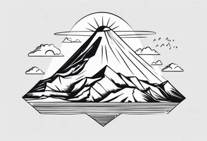 Mount ararat tattoo idea