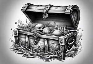 treasure chest

Underwater tattoo idea