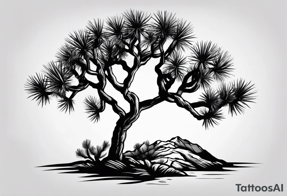 Joshua tree tattoo idea
