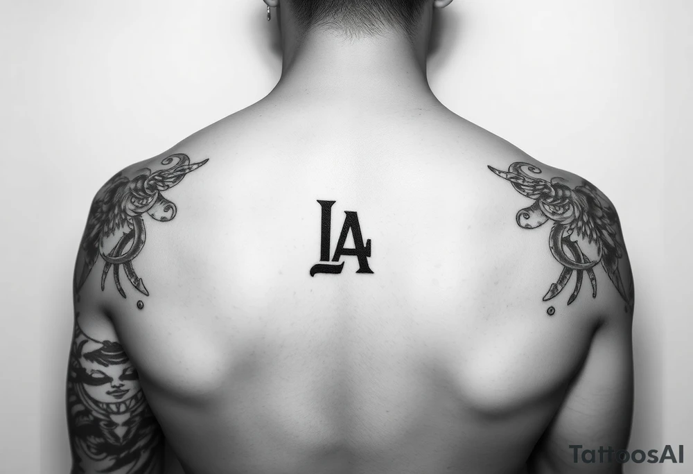 Vinny 01 29 2015 one dope soul one piece fc barcelona la dodgers blend tattoo idea