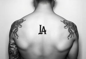 Vinny 01 29 2015 one dope soul one piece fc barcelona la dodgers blend tattoo idea