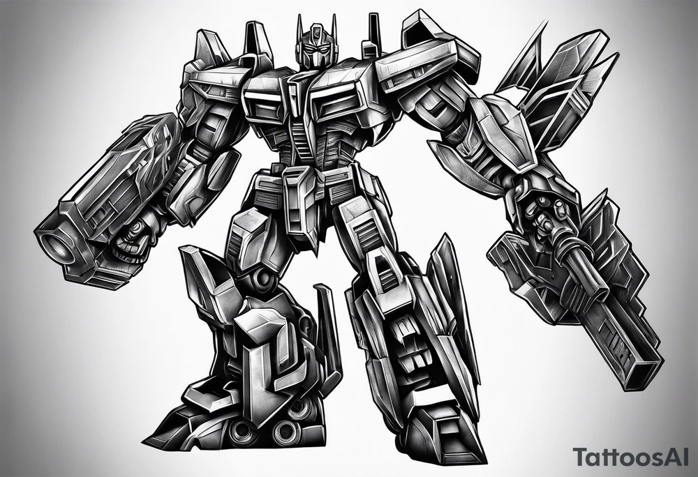Transformers tattoo idea