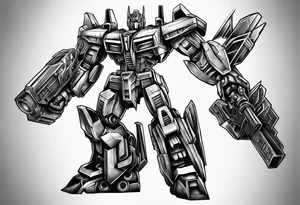 Transformers tattoo idea