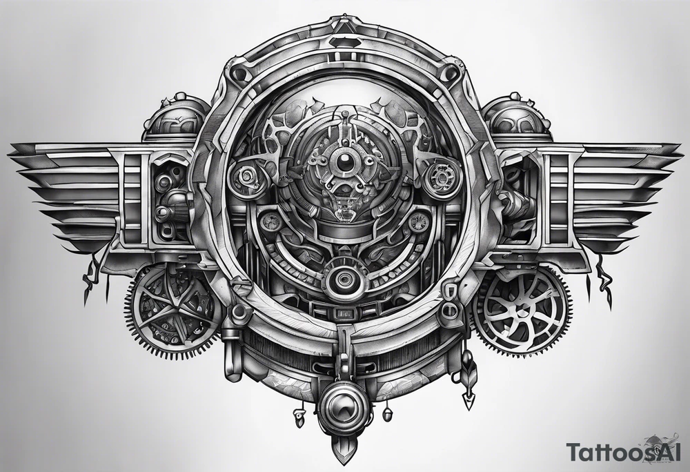 Adeptus Mechanicus tattoo idea
