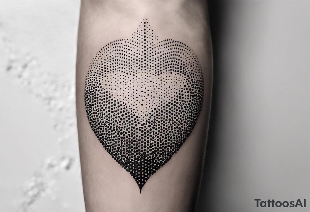 Cœur brisé tattoo idea