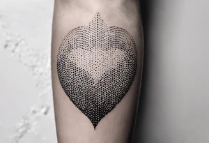 Cœur brisé tattoo idea