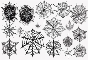 Tangled webs tattoo idea
