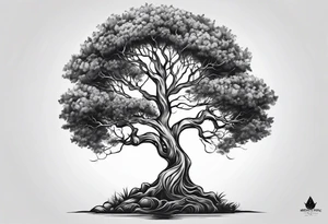 tree wirst tattoo idea