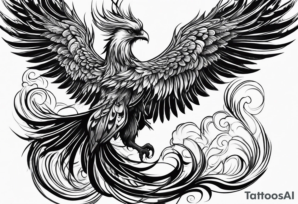 phoenix tattoo idea