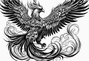 phoenix tattoo idea