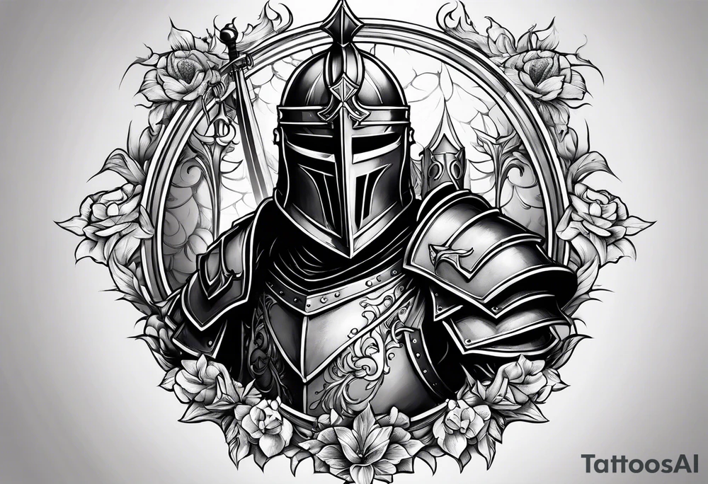 Knight tattoo idea