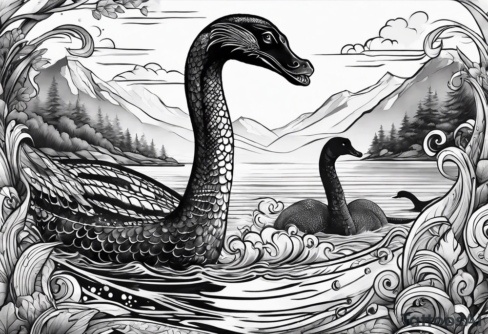 Nessie tattoo idea