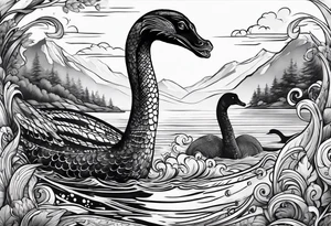 Nessie tattoo idea