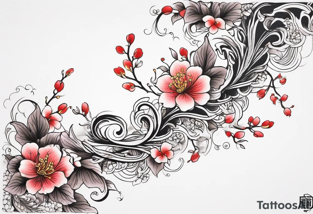 Delicate Vines crawling up the arm. tattoo idea