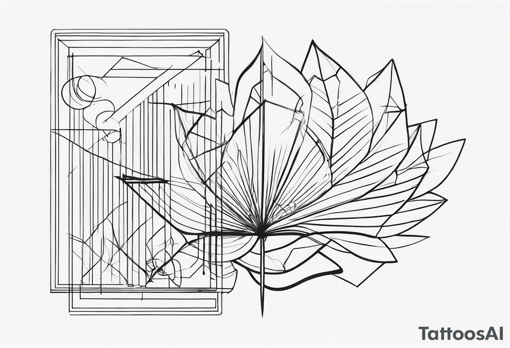 Fine line tattoo idea