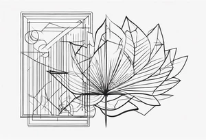 Fine line tattoo idea