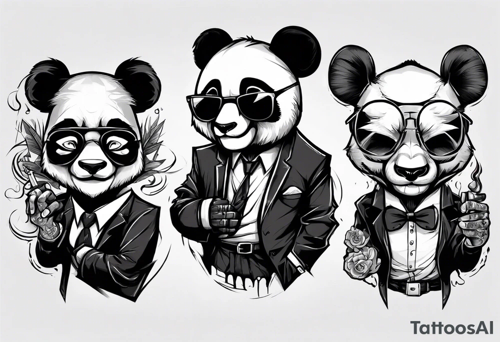 gangster panda evil
smoking tattoo idea