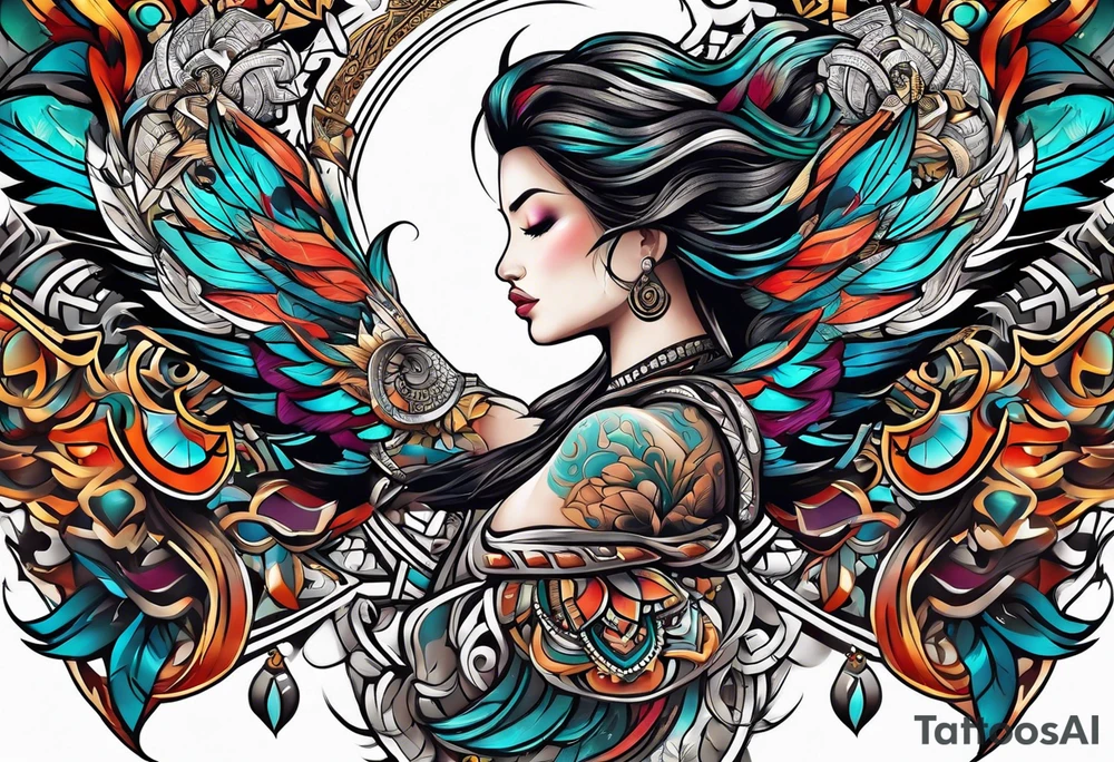 Patience resilience and triumphant tattoo idea