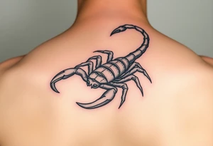 Scorpion optical illusion tattoo tattoo idea