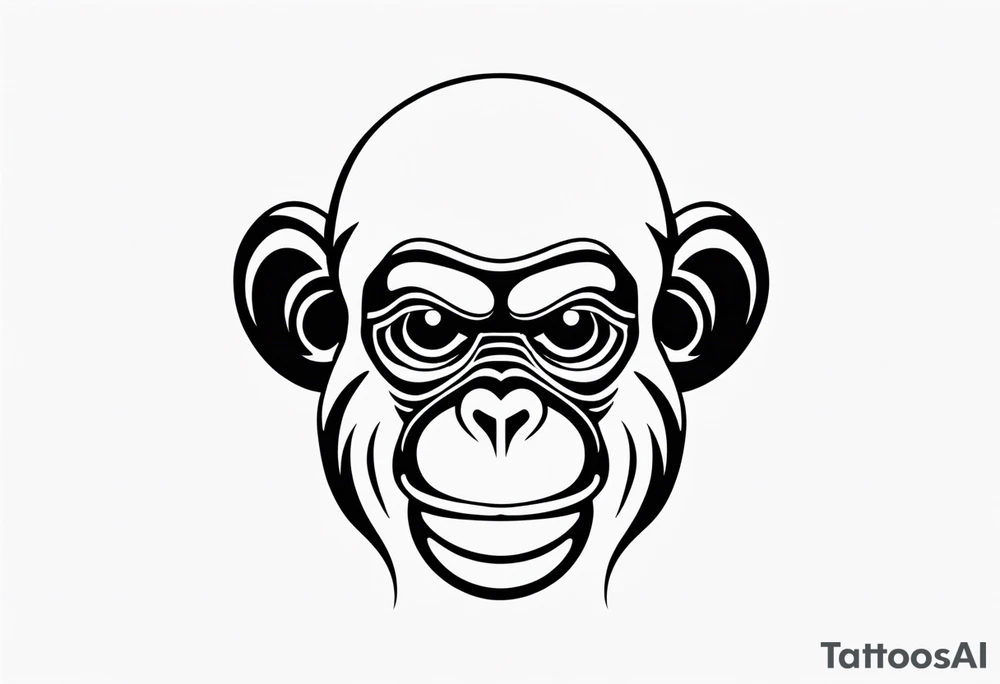SEE NO EVIL MONKEY EMOJI tattoo idea