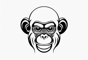 SEE NO EVIL MONKEY EMOJI tattoo idea